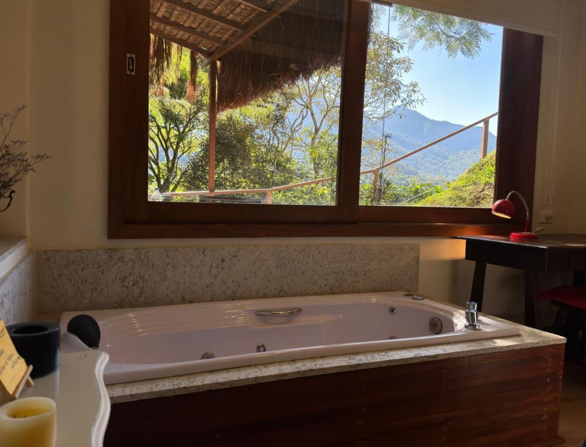 O Chale Mais Bucolico De Araras. Vista Linda エクステリア 写真
