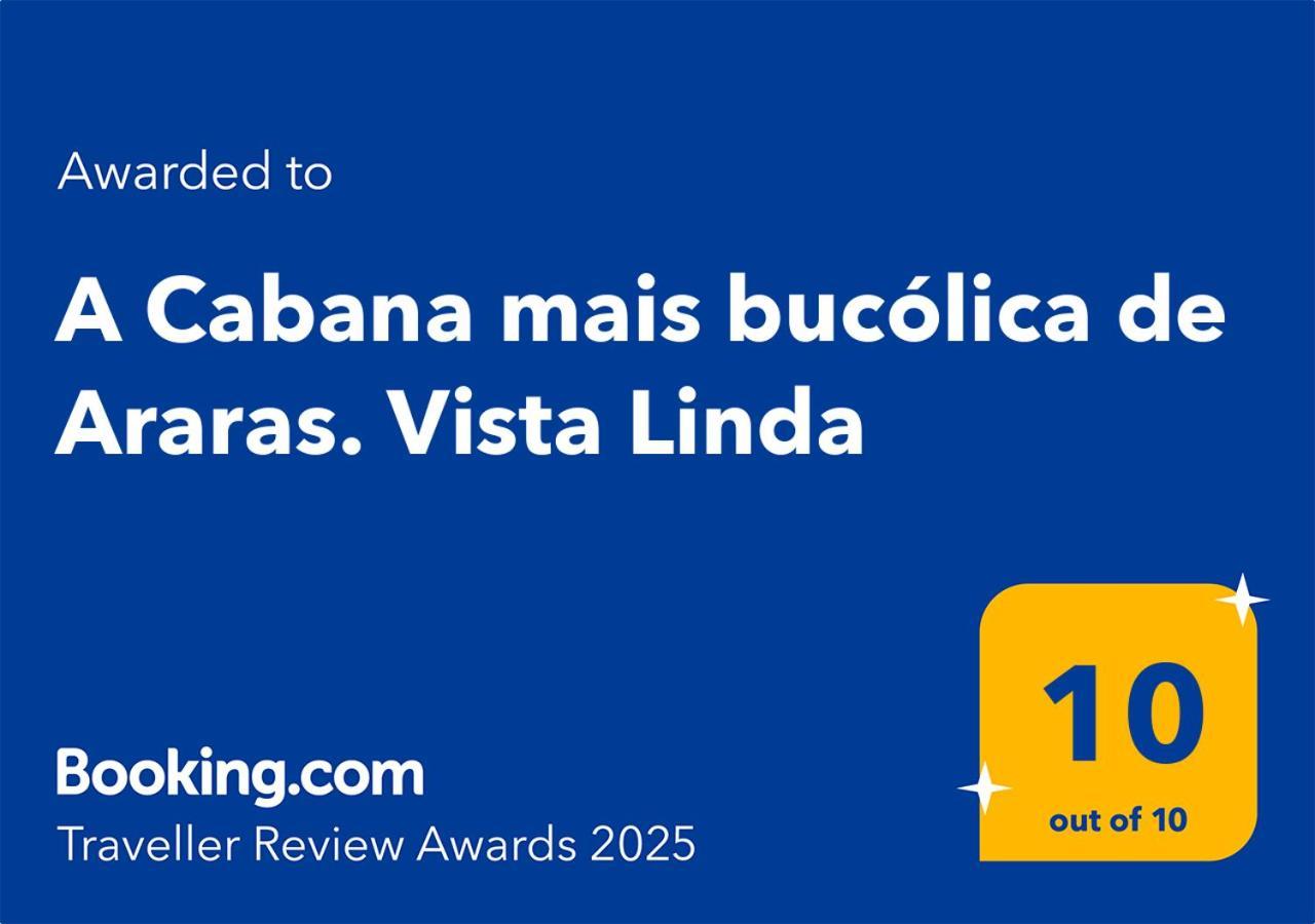 O Chale Mais Bucolico De Araras. Vista Linda エクステリア 写真